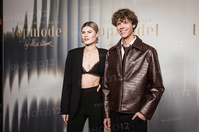 Lea Oude Engberink and guest at the preview of the 21st season of Germany's Next Topmodel - by Heidi Klum on 09.02.2026 at Zoopalast Berlin