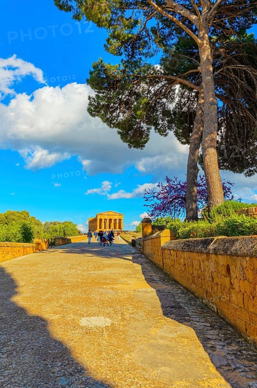 Temple of Concordia, Valley of Temples, Agrigento, Sicily, Italy