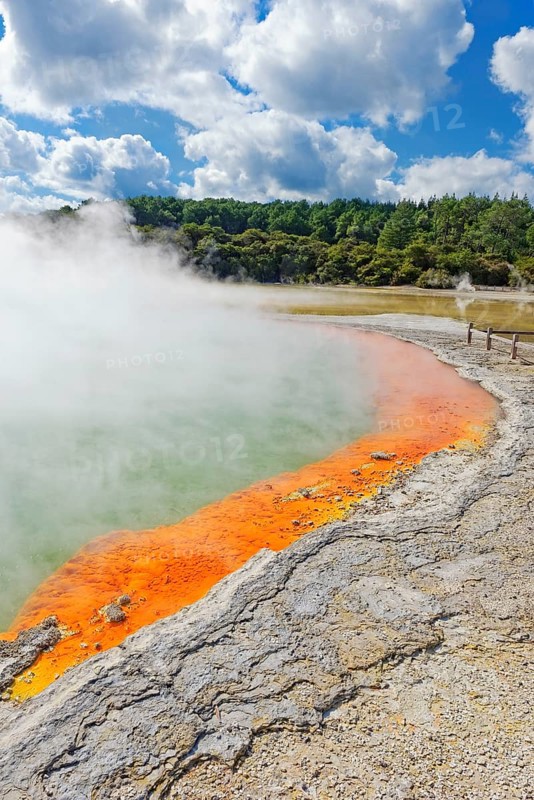 Champagne pool, Waiotapu Thermal Park, Waiotapu, Rotorua, Bay of Plenty, North Island, New Zealand