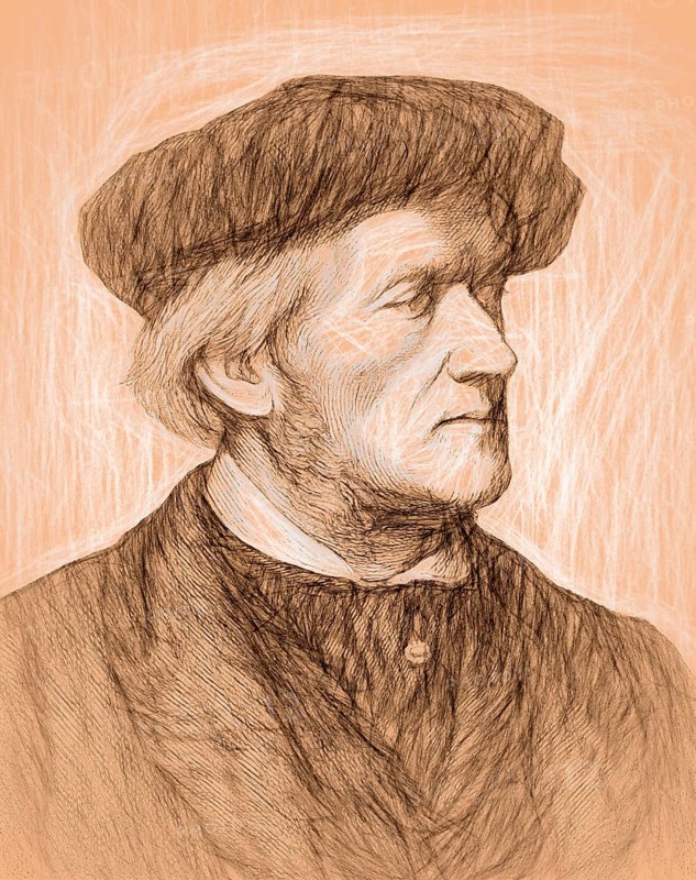 Wilhelm Richard Wagner, 1813, 1883, German composer