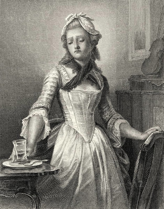 Luise Miller, character from the drama Cabals and Love by Friedrich Schiller, 1759 - 1805