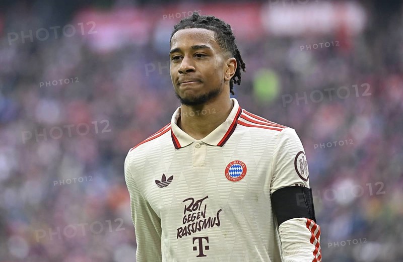 Michael Olise FC Bayern Munich FCB (17) portrait Allianz Arena, Munich, Bavaria, Germany