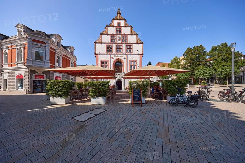 Historic town hall of Bad Salzuflen, Lippe district, North Rhine-Westphalia, Germany