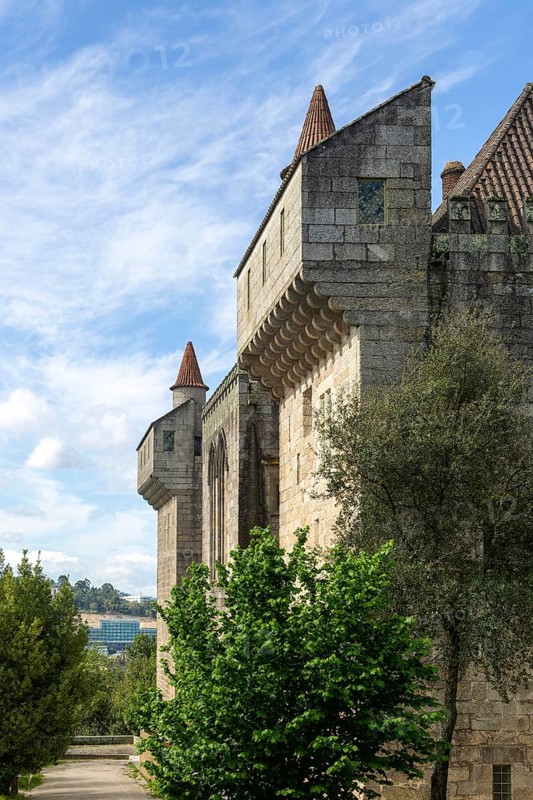 Ducal Palace of the Braganza, Palace of the Dukes of Braganza, Guimaraes, northern Portugal