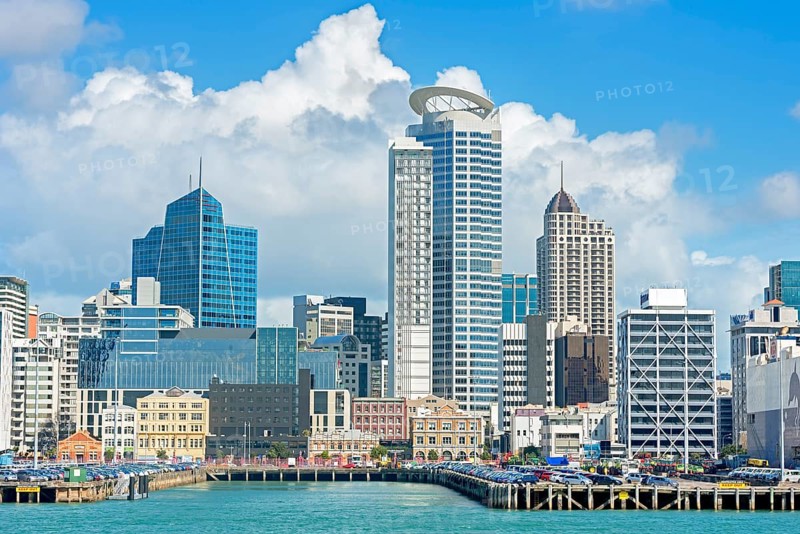 Auckland Skyline, Auckland, North Island, New Zealand