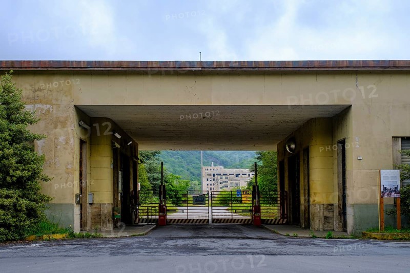 Former company Film Ferrania, lost Place, Cairo Montenotte near Savona, Liguria, Italy