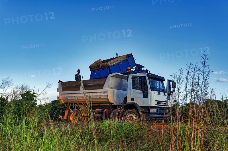 People working in a coffee plantation, Serra da Canastra, Minas Gerais state, Brazil