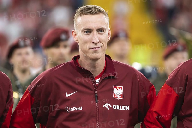 CHORZOW, POLAND - JUNE 6, 2025: Friendly match Poland - Moldova. Adam Buksa