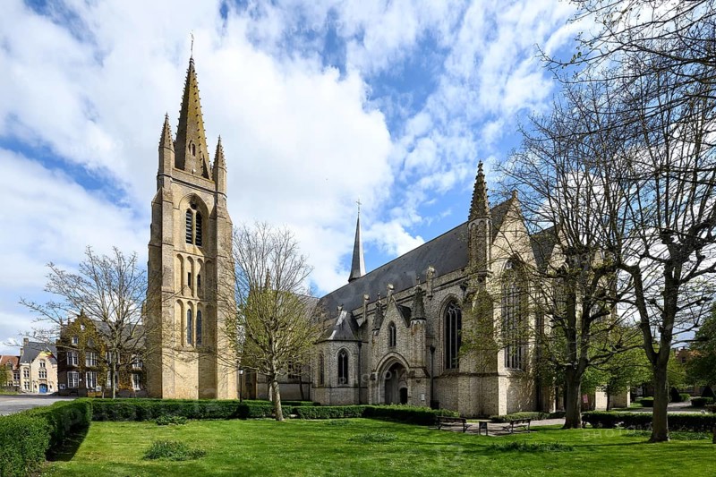 Our Lady Church, Nieuwpoort, West Flanders, Belgium
