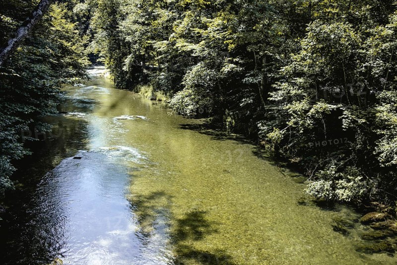 Mangfall near Bruckmühl, district of Miesbach, Upper Bavaria, Bavaria, Germany