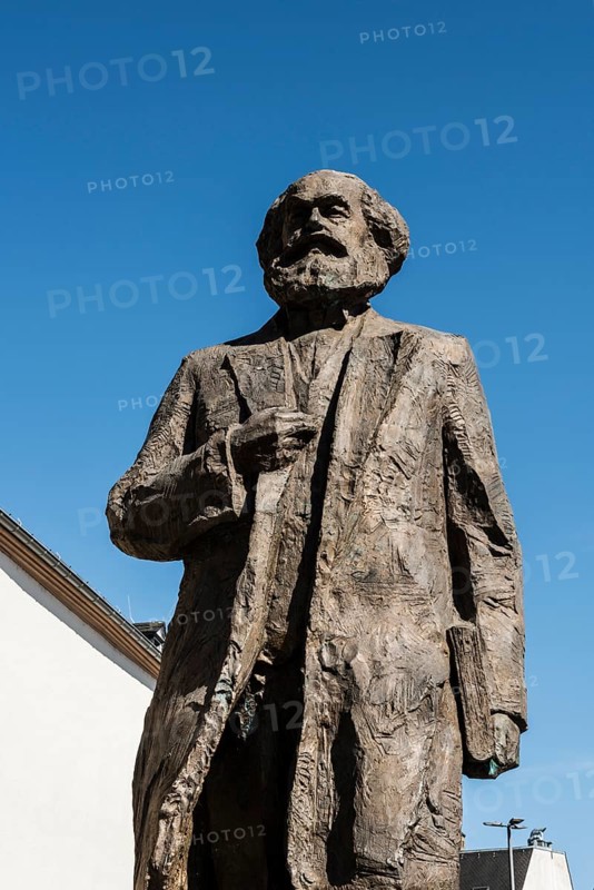 Statue of Karl Marx, Trier, Rhineland-Palatinate, Germany