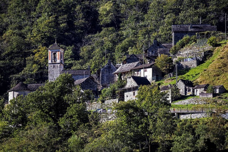 Corippo, Verzasca Valley, Vale Verzasca, Canton Ticino, Switzerland