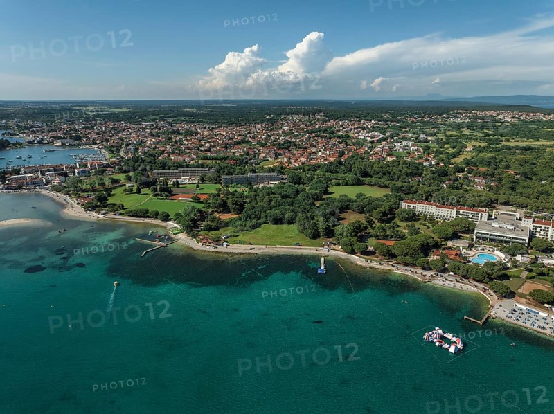 Beaches near Medulin, Istria, Croatia