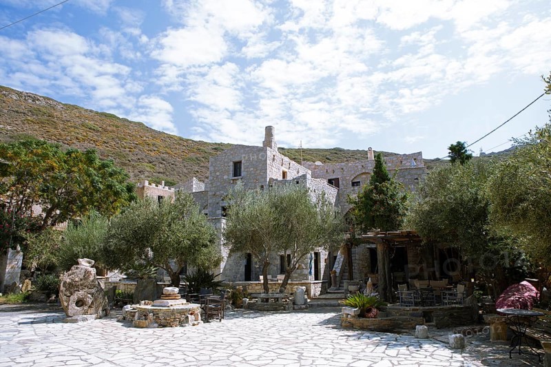 Hotel Yamaooys in Porto Kagio on the Laconian Gulf, Mani, Laconia, Peloponnese, Greece