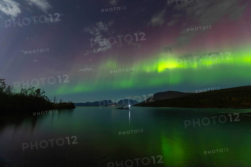 Magical Northern Lights over Abisko, Lapporten and Lake Torneträsk