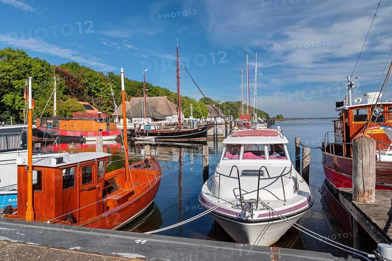 Harbour of Kloster, Hiddensee Island, Rügen, Pomerania, Mecklenburg-Western Pomerania, Germany, Vitte, Mecklenburg-Western Pomerania, Germany