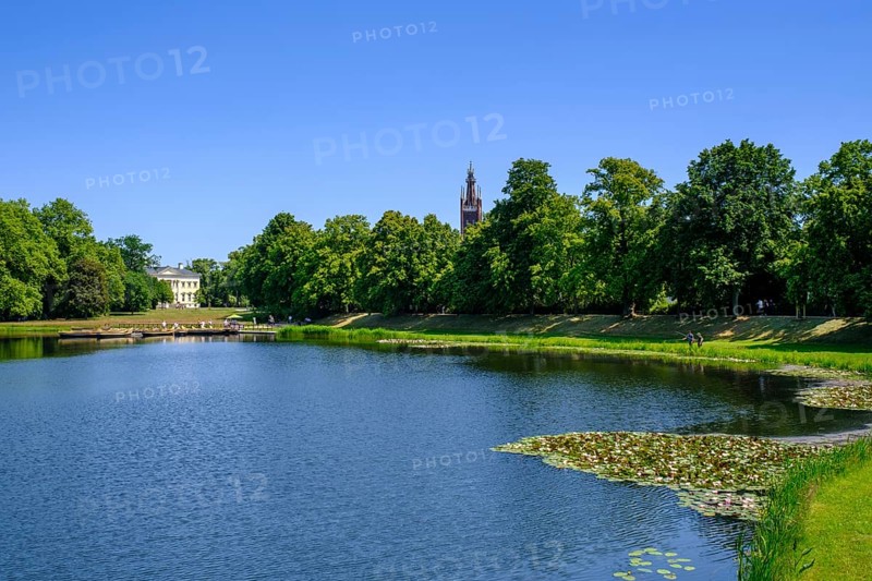 Dessau-Wörlitz Garden Kingdom, Wörlitz Park, UNESCO World Heritage Garden Kingdom of Dessau-Wörlitz, Dessau, Saxony-Anhalt, Germany