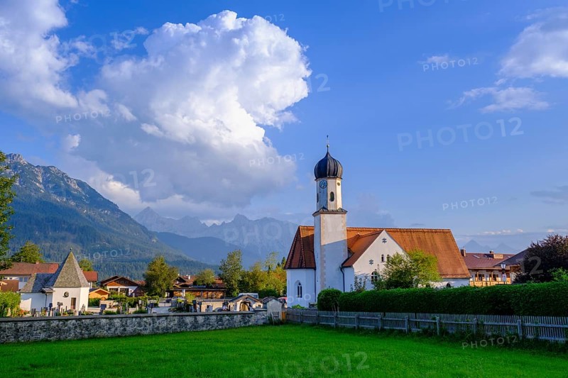 Wallgau, Werdenfelser Land, Upper Bavaria, Bavaria, Germany