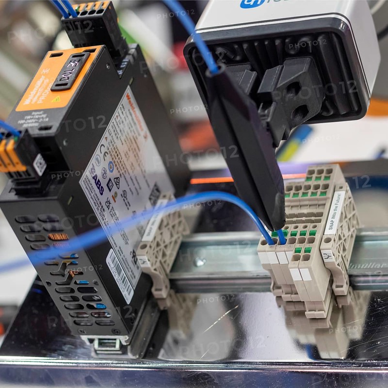 Detroit, Michigan - More than 800 exhibitors displayed at Automate, North America's largest robotic and automation event. Weidmuller displayed its Snap In system for making wire connections