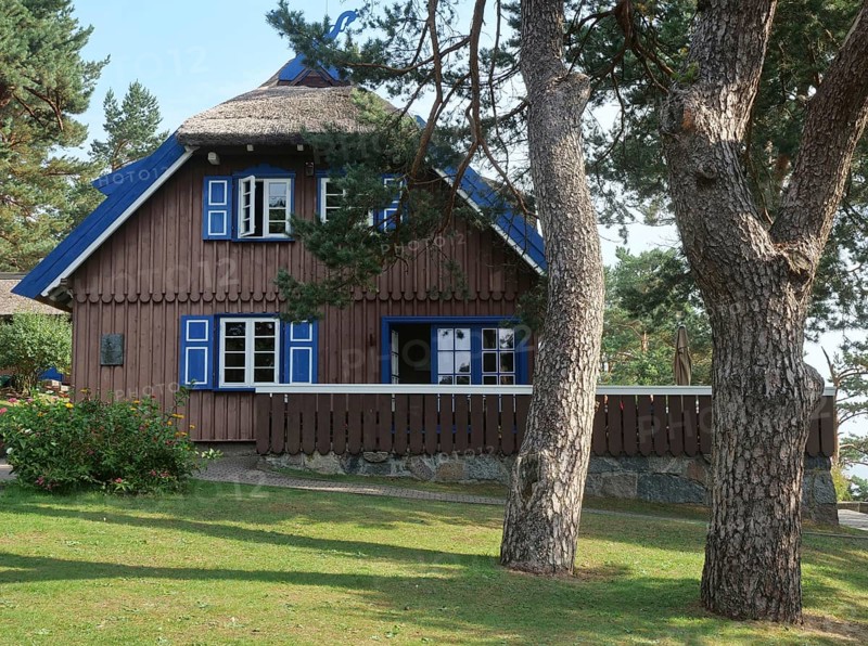 Thomas Mann's former holiday home with a magnificent view over the Kurisache Lagoon, Thomas Mann House, Nida, Lithuania