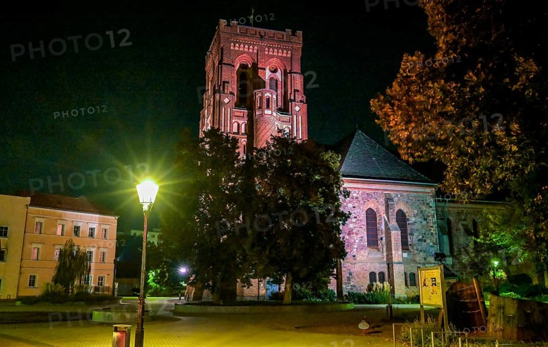 St Katharinen parish church, Paul-Meyer-Straße, Schwedt, Uckermark district, Brandenburg, Germany