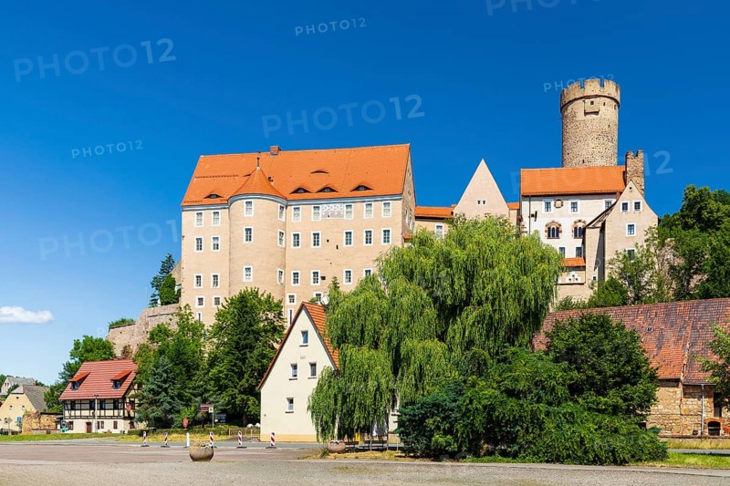 Gnandstein Castle, Saxon Castle and Heathland, Saxony, Germany