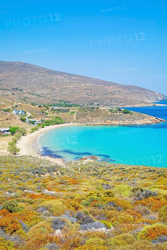 Psili Ammos beach, Serifos Island, Cyclades Islands, Greece