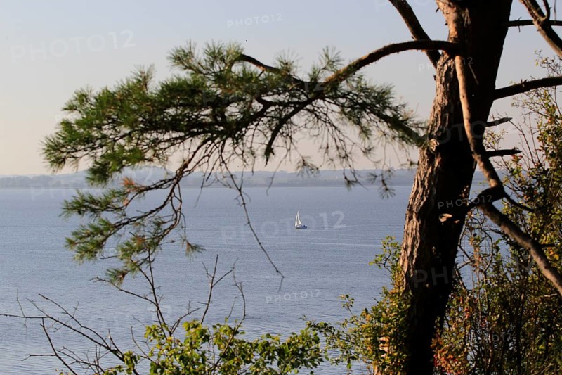 View from the Gnitz peninsula, September, Usedom, Mecklenburg-Western Pomerania, Germany