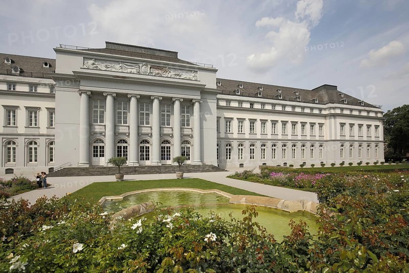 Classicist Electoral Palace, Koblenz, Rhineland-Palatinate, Upper Middle Rhine Valley, Germany