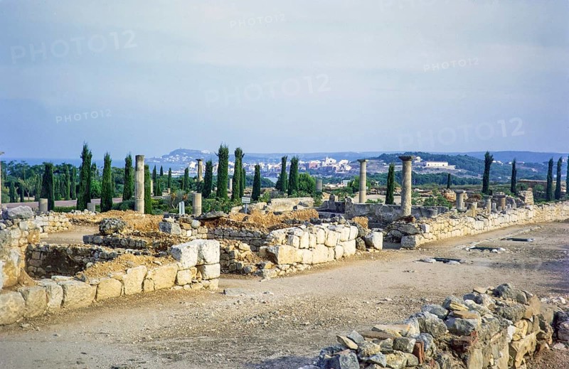 Archaeological site of Empuries, Catalonia, Spain, Europe, 1971