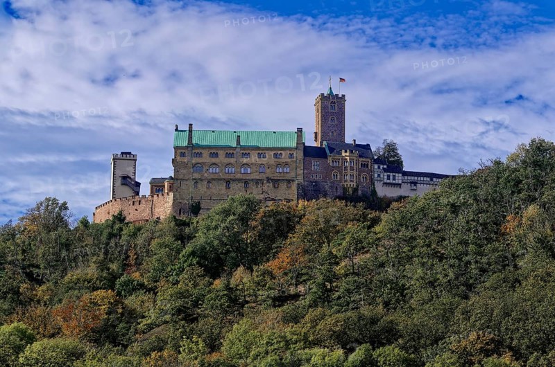 Wartburg Castle, a castle near Eisenach in the north-west Thuringian Forest, was listed as a UNESCO World Heritage Site in 1999. Eisenach, Thuringia, Germany