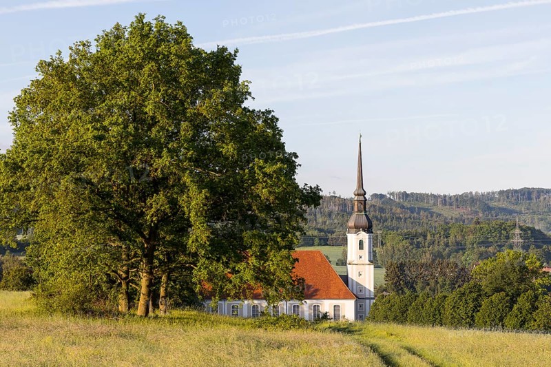 Village church in Cunewalde, Upper Lusatia, Saxony, Germany
