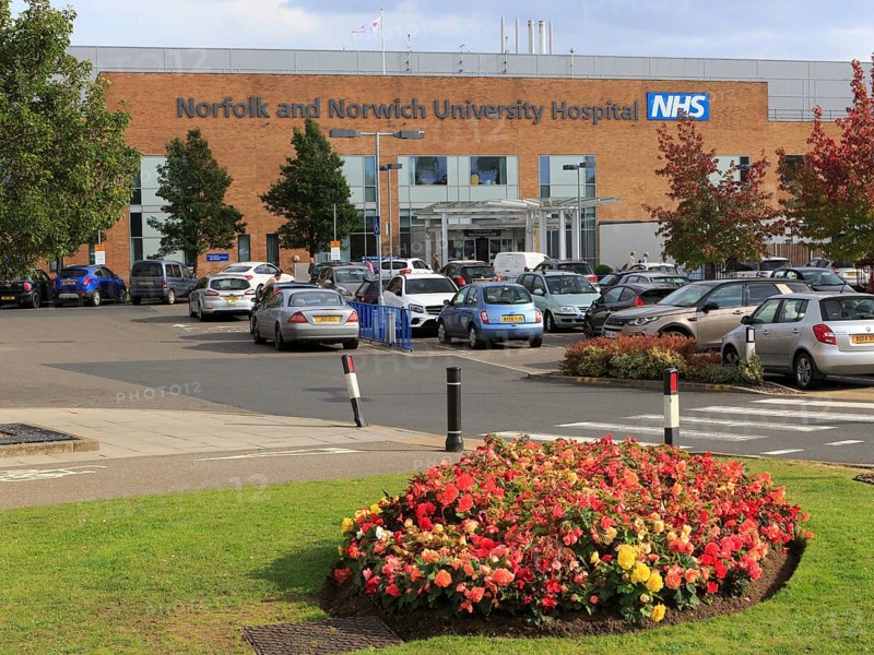 Norfolk and Norwich University Hospital, Norwich, Norfolk, England, UK