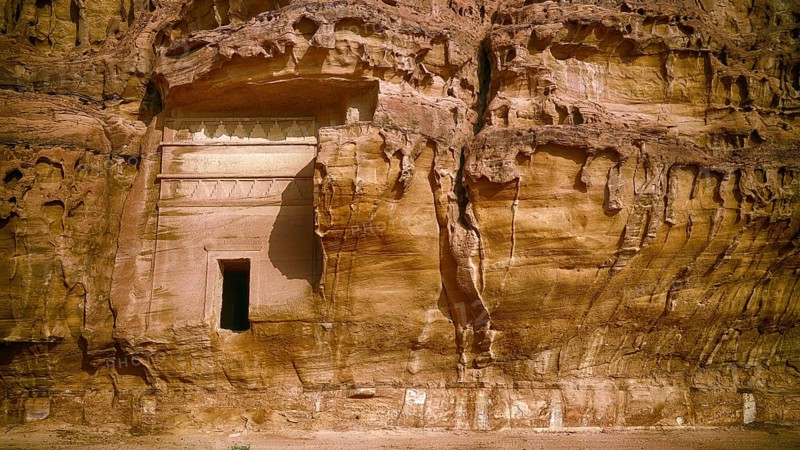 Saudi Arabia - Nabatean Tomb in Al Ula
