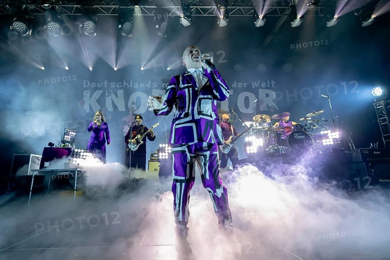 Stumpen (aka Gero Ivers), singer, rock band, D, All good things are 30! Tour, live, 20 March 2026, Columbiahalle, Berlin, Germany < english> Knorkator, rock band, All good things are 30! Tour, live, March 20th, 2026, Columbiahalle, Berlin, Germany