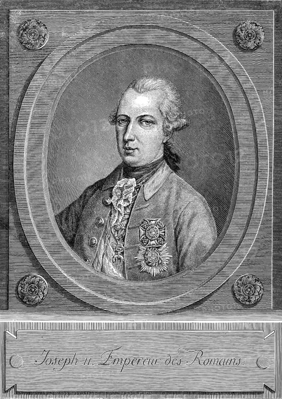Joseph II, 1741-1790, Holy Roman Emperor from 1765 to 1790