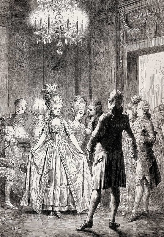 Minuet, 18th century