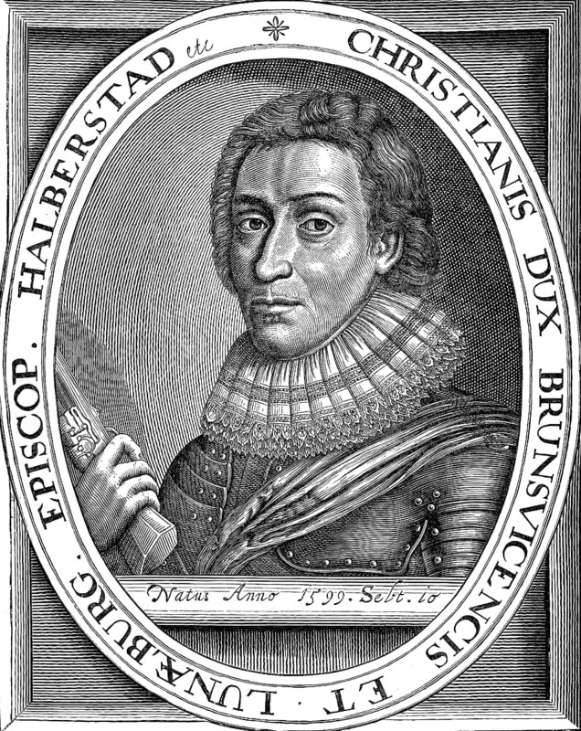 Christian the Younger, 1599-1626, Duke of Brunswick-Lüneburg and Bishop of Halberstadt