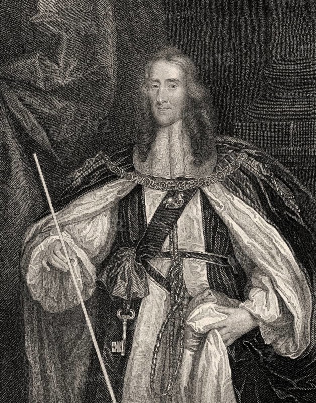 Edward Montagu, 2nd Earl of Manchester, 1602-1671, an important commander of Parliamentary forces in the First English Civil War
