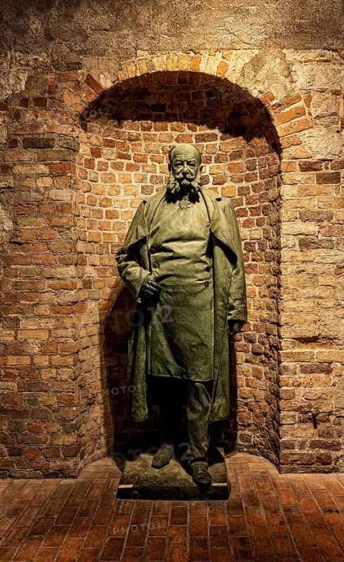 Kaiser Wilhelm Statue, Citadel in Berlin-Spandau, Berlin, Germany