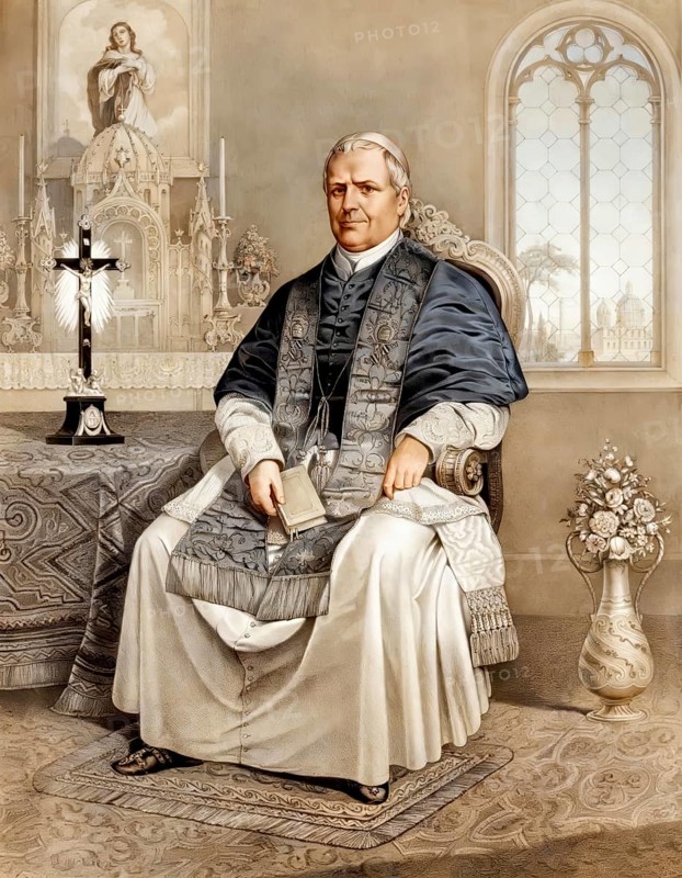 Pope Pius IX, 1792 - 1878, Giovanni Maria Mastai-Ferretti