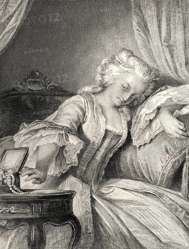 Lady Milford, character from the drama Cabals and Love by Friedrich Schiller, 1759 - 1805