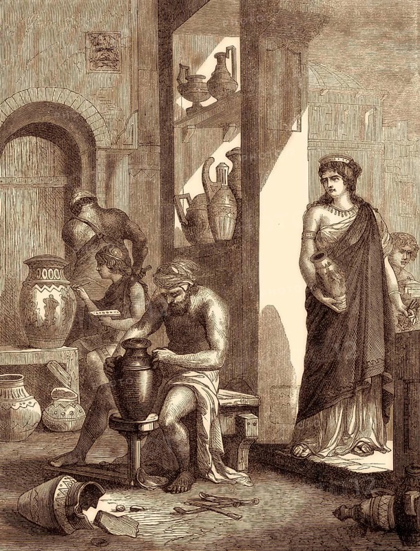 Etruscan pottery