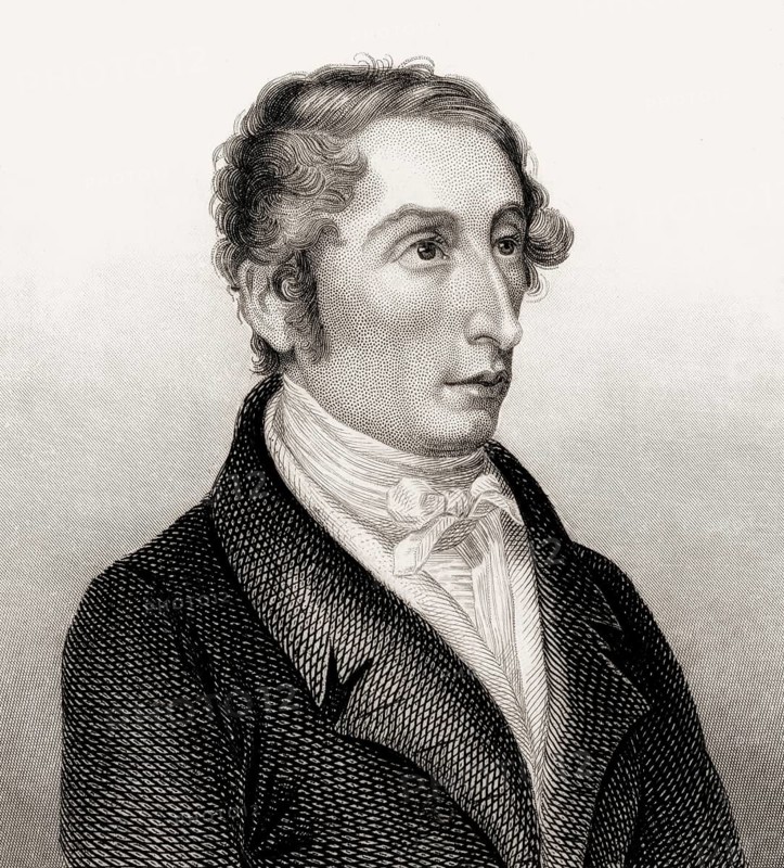 Carl Maria von Weber, 1786 - 1826, German composer, conductor and pianist, digitally edited