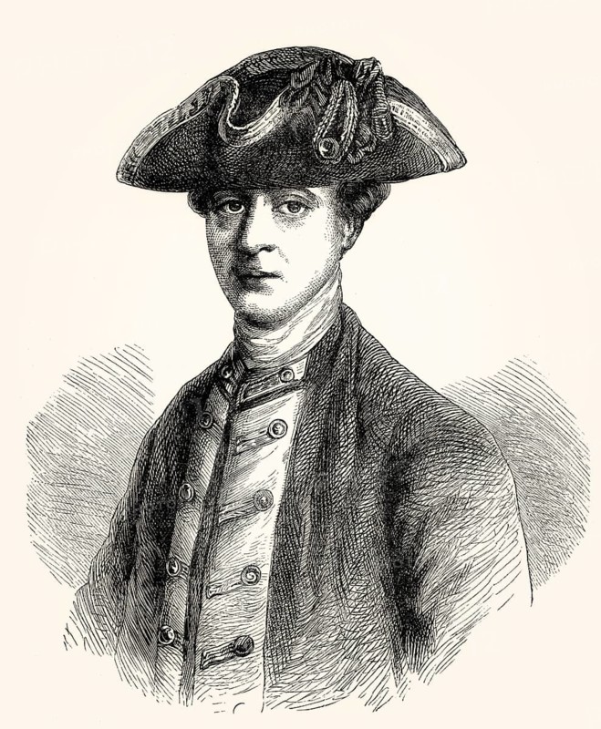 Admiral of the Fleet Richard Howe, 1st Earl Howe, 1726-1799, a British naval officer