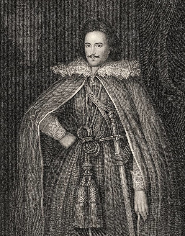 Edward Herbert, 1st Baron Herbert of Cherbury or Chirbury, 1583-1648, an Anglo-Welsh soldier, diplomat, historian, poet and religious philosopher