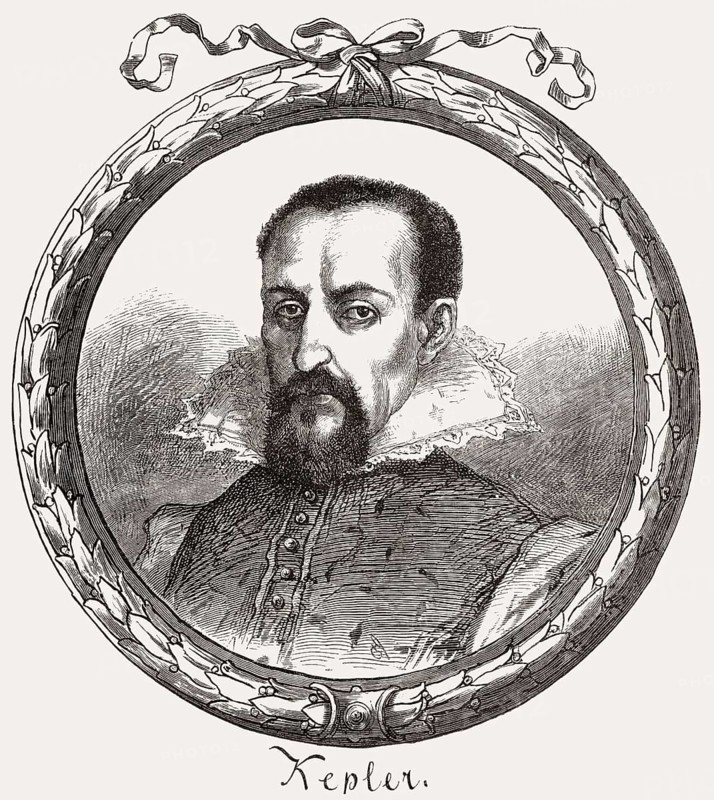 Johannes Kepler or Keppler, 1571, 1630, German philosopher, mathematician, astronomer