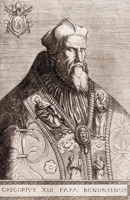 Pope Gregory XIII, 1502 – 10 April 1585, was Pope of the Catholic Church from 13 May 1572 to his death