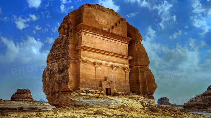 Middle East, Saudi Arabia, Nabataeergran in Al Ula, Al Ula