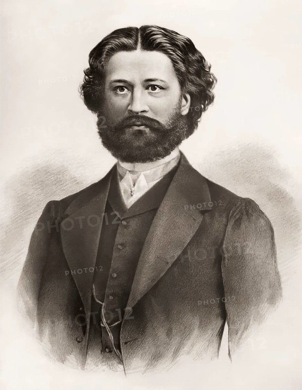 Johann Baptist Strauss II, 1825 – 1899, Austrian composer and violinist, 1879, digitally edited